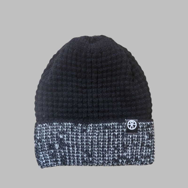 Winter Ski Unisex Knitted Outdoor Cold-Proof Color-Block Ear Protection Fleece-Lined Hat_voghion.com