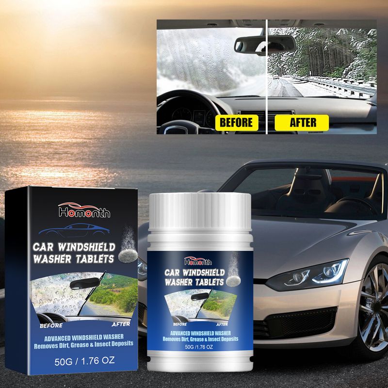 Homonth Windshield Cleaner Multifunctional Car Window Glass Cleaning Decontamination Fog Removal Cleaner_voghion.com