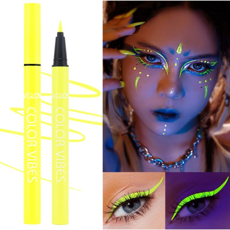 Glow Body Paint Pen Candy Color Evidenziatore creativo Halloween Party art Color Eyeliner_voghion.com