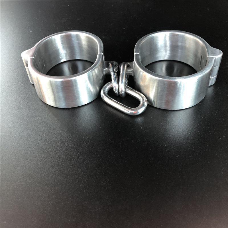 316 rozsdamentes acél bilincs boka mandzsetta zár, rabszolga BDSM kötözés, szexuális játékok nőknek és férfiaknak, pároknak cosplay felnőtt játékok_voghion.com