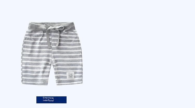 Vêtements pour enfants Mère et enfant Pantalons mi-longs Pantalons courts Rayés_voghion.com