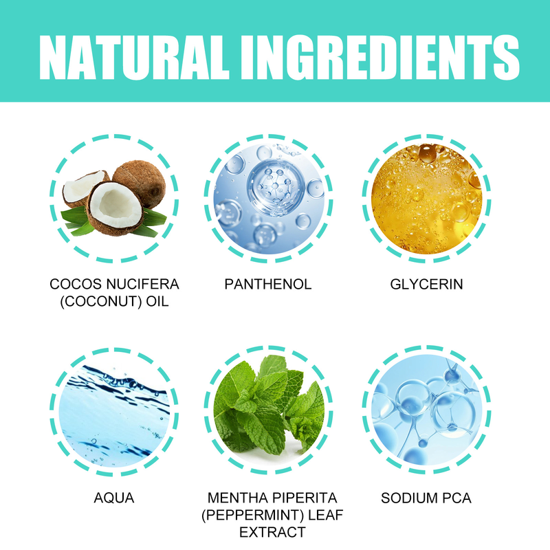 Oralhoe Coconut Mint Mouth Wash, Whitening Teeth Yellow Teeth Stains Tongue Coating Clean Fresh Breath Oral Care_voghion.com