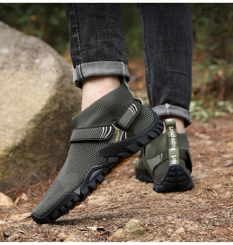 Gaobangfei Gewebte, Atmungsaktive, Rutschfeste Schuhe Für Herren, Wasserdicht, Verschleißfest, Mode, Lässig, Sport, Bergsteigen, Outdoor_voghion.com
