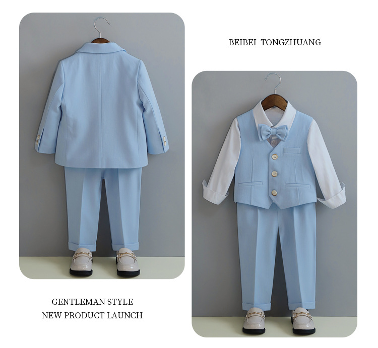 Dětské oblečení, dětský kostým, svatební květinový dětský kostým, dětské šaty, kostým na narozeniny a oslavu_voghion.com