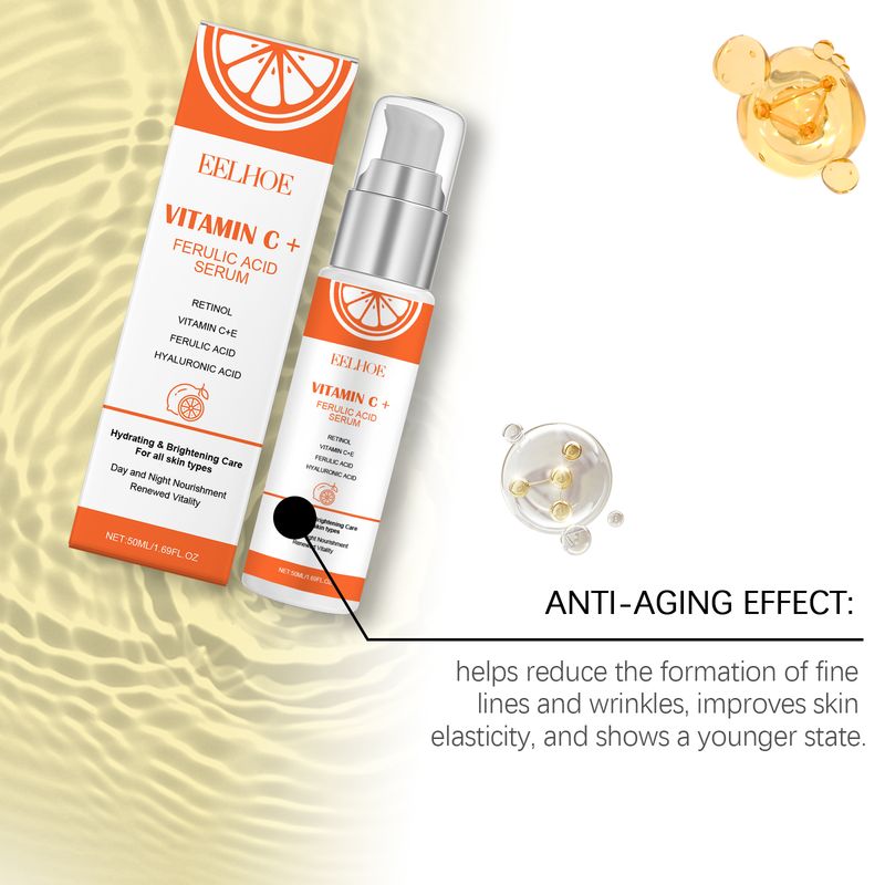EELHOE Vitamin C Face Essence Moisturizes Delicate Pores And Brightening Face Essence_voghion.com