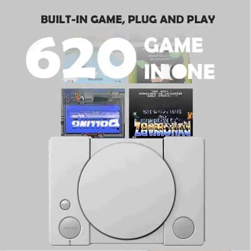 8 Bit Retro Video Game Console With Two Gamepads Built-In 620_voghion.com