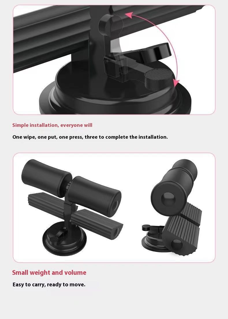 Multifunksjonelt treningsutstyr for menn med sittestilling, fast fotenhet for husholdning, midje og mage for kvinner_voghion.com