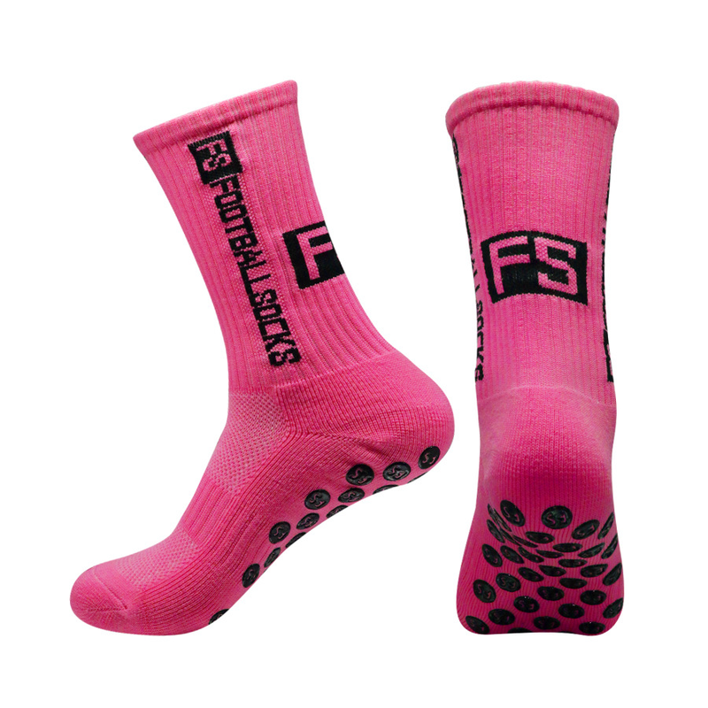 DragonflyDreams 3/4/8 Pairs Non Slip Sport Soccer Socks Anti Slip Football Baseball Unisex Athletic Socks With Grip Pads_voghion.com