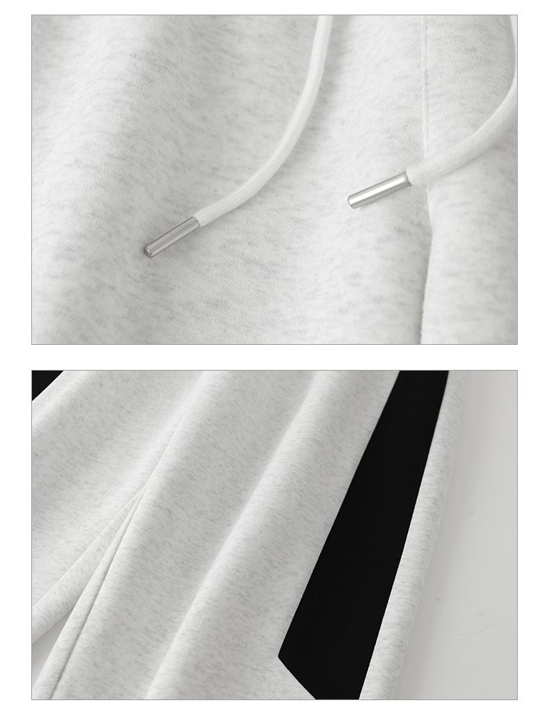 Vintage Minimalist Crewneck Sweatshirt & Jogger Set (S-XXXL) – 100 % Polyester Athleisure Wear für Herren_voghion.com