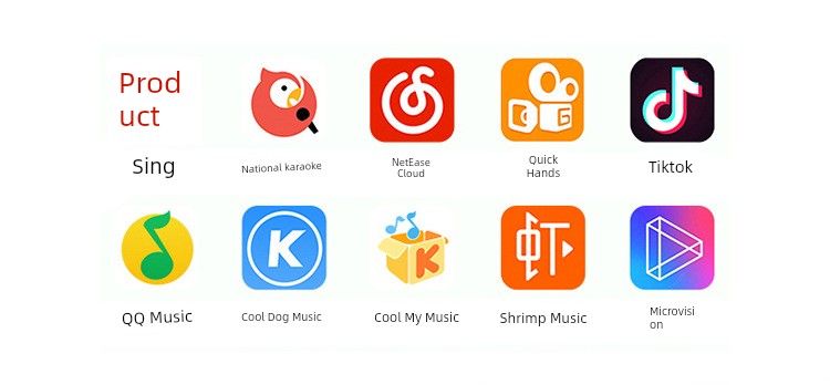 Hordozható Bluetooth otthoni vezeték nélküli karaoke hangszóró mikrofonnal kültéri énekes kis családi KTV-hez_voghion.com
