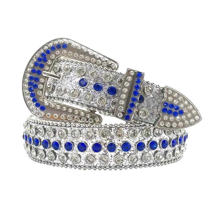 Mood Y2K Lääne rhinestone Isikupärastatud naiste kristallneedist teksarihm_voghion.com