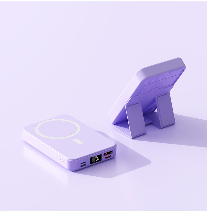Wireless Power Bank With PD20W Fast Charging 10000mAh Ultra-Thin Design_voghion.com