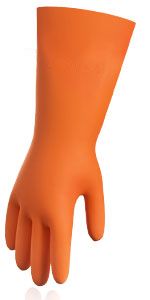 Vgo 10 Paar wiederverwendbare Gummihandschuhe, extra dick, mit langen Ärmeln, für die Küchenreinigung, Geschirrspülen, Gartenarbeit, Tierpflege, Größe L, Gelb, HH4601_voghion.com