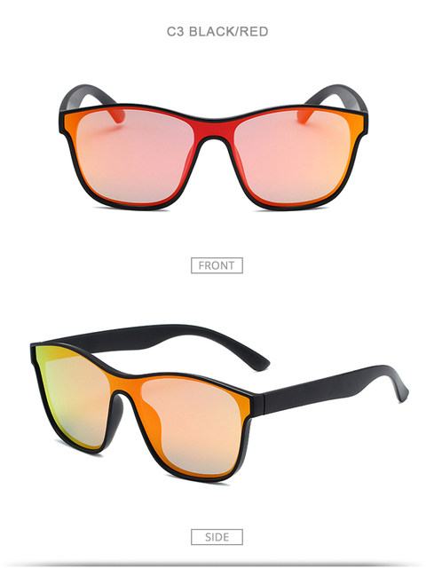 HOOBAN 2023 Nuova Piazza Occhiali Da Sole Polarizzati Uomini Donne Moda Piazza Occhiali Da Sole Maschili di Design di Marca di Un pezzo Tonalità di Lenti UV400_voghion.com