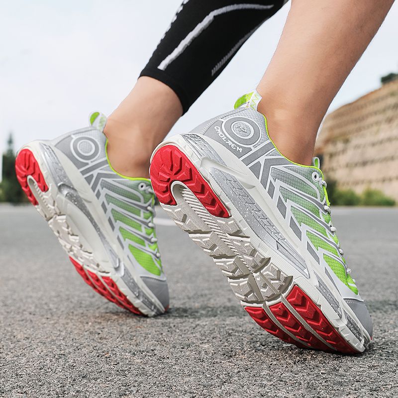 High-quality Men's Trail Running Shoes For Women Outdoor Jogging Light Comfy Sports Shoes Mesh Breathable Trekking Sneakers Male_voghion.com