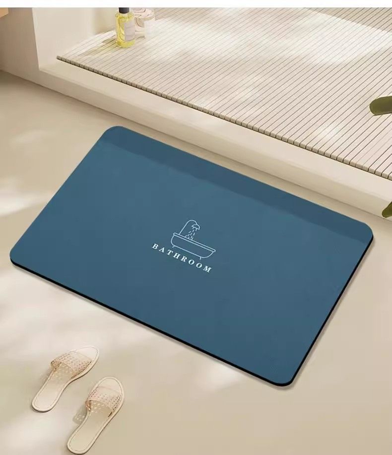 Exklusive Badematte, schmutzabweisend, leicht zu reinigen, für den Eingangsbereich, wasserabsorbierend und schnelltrocknend_voghion.com