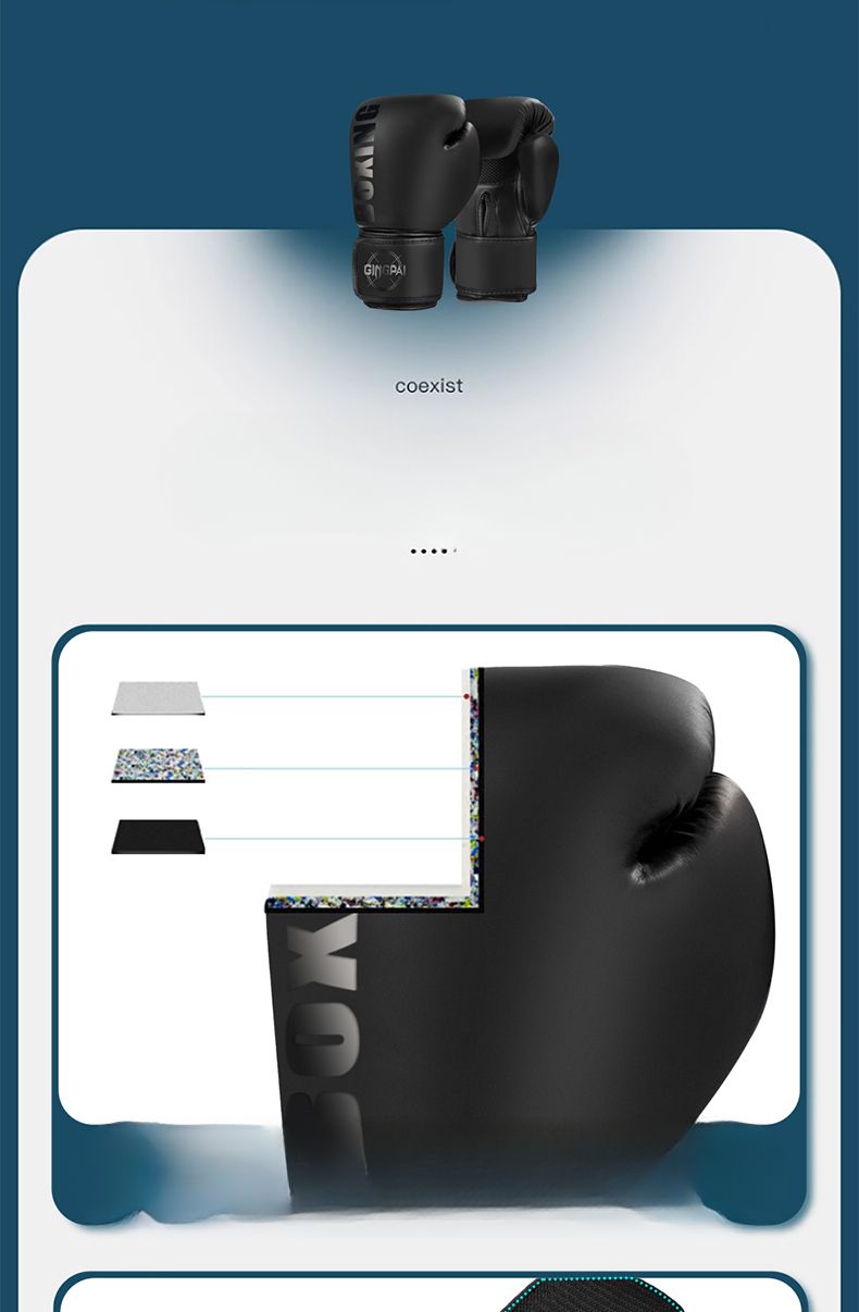 BOXEN Professionelle Sanda Muay Thai Kampfhandschuhe für Erwachsene für Männer, Frauen und Kinder, Trainingsboxsack_voghion.com