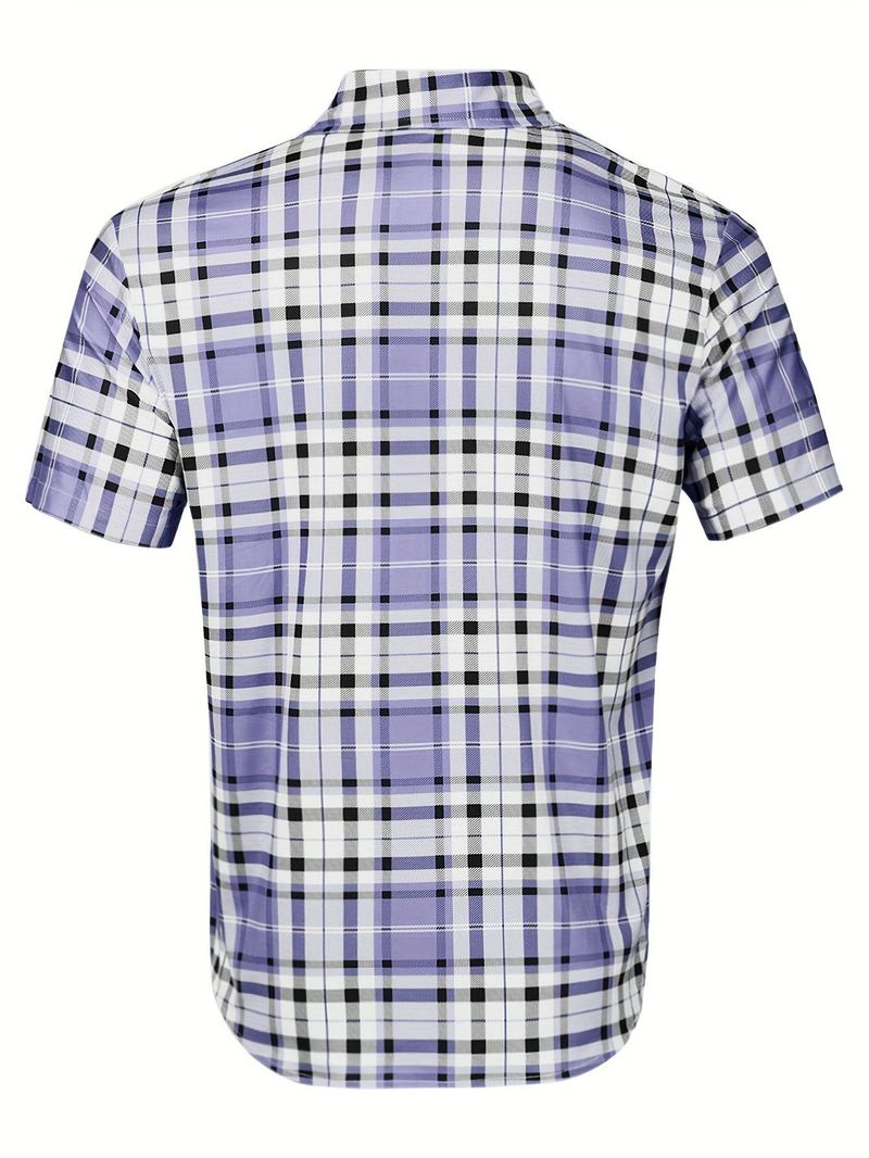 Camicie casual da uomo di New York Fashion Camicie a quadri alla moda_voghion.com