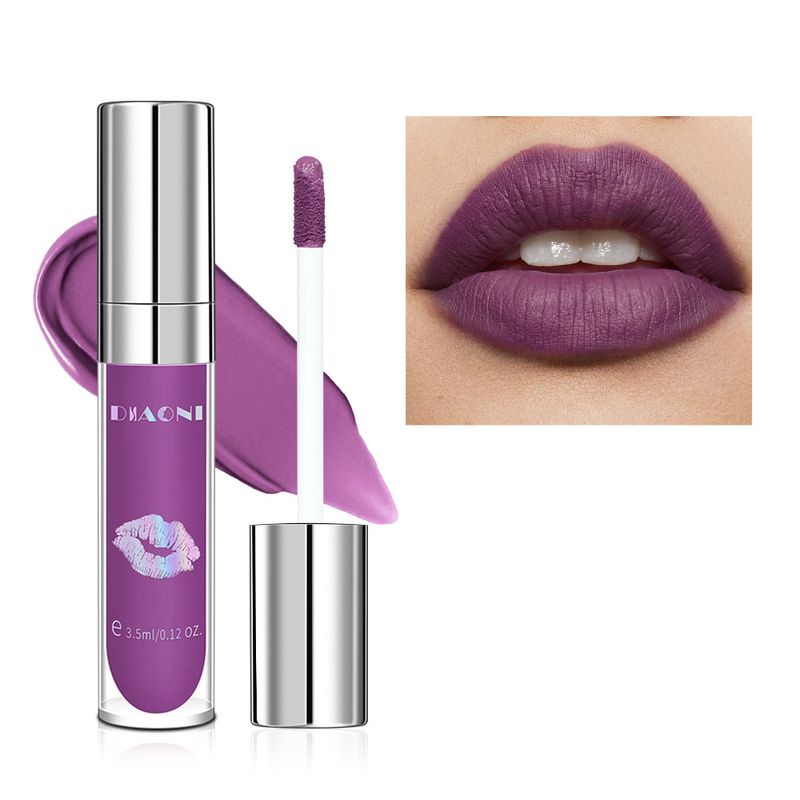 DIAONI Velvet Matte Liquid Lipstick - Transfer-Proof & Long-Lasting, Ultra-Pigmented Color (3.5ml) | Non-Drying Formula_voghion.com