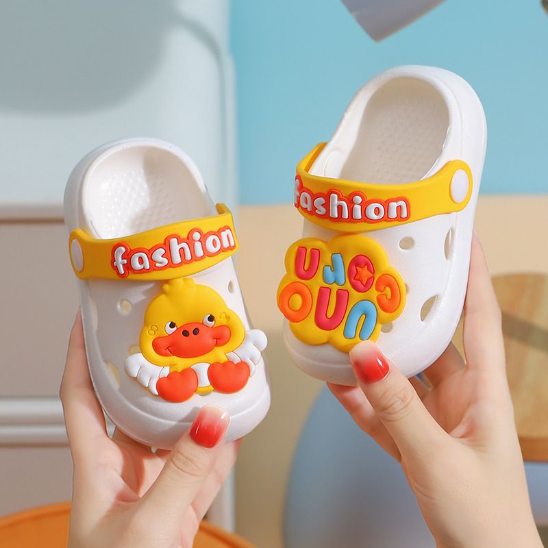 Neue Cartoon-Lochschuhe für Kinder, Herren-Baby-Home-Outdoor-Bekleidung, rutschfeste Schuhe mit weicher Sohle für Jungen und Mädchen, cool_voghion.com