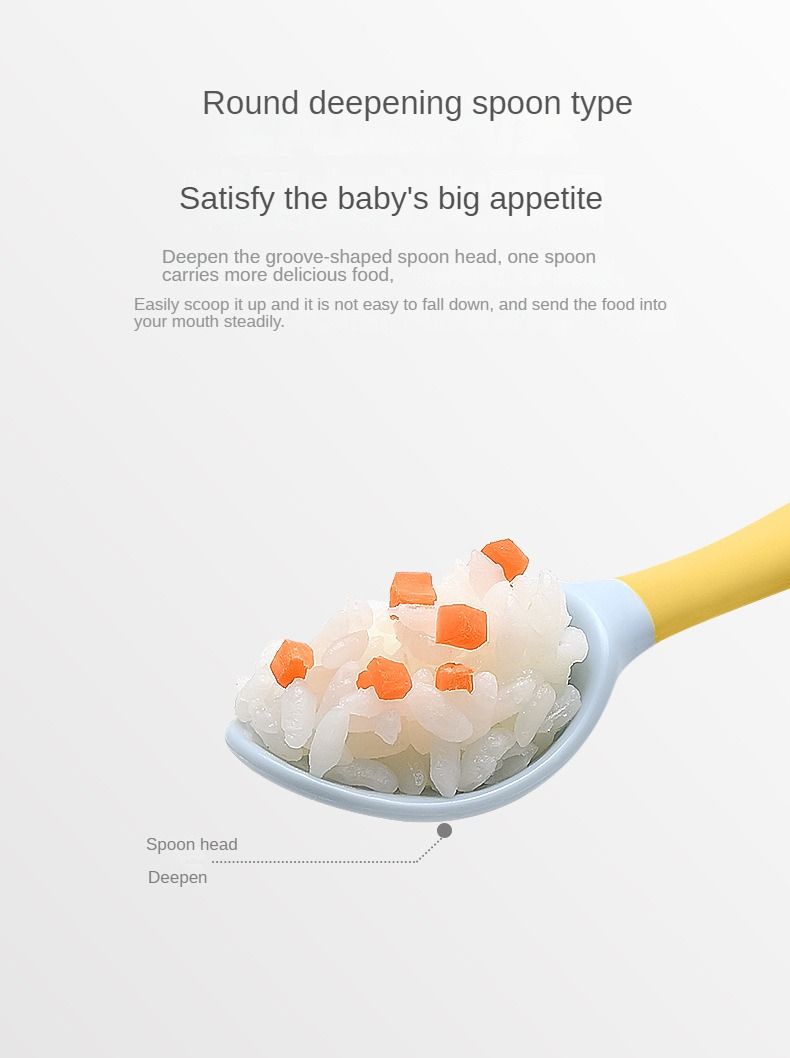 Bebê Crianças Colher Garfo Conjunto Macio Dobrável Silicone Colher Garfo Kit Talheres Treinamento Criança Alimentação Talheres Utensílio_voghion.com