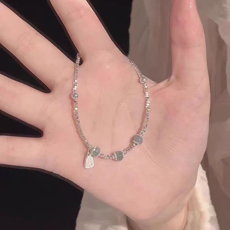style Joyful Text For Women, Small And Exquisite 2024 New Light Design, High End Chinese Style Bracelet_voghion.com