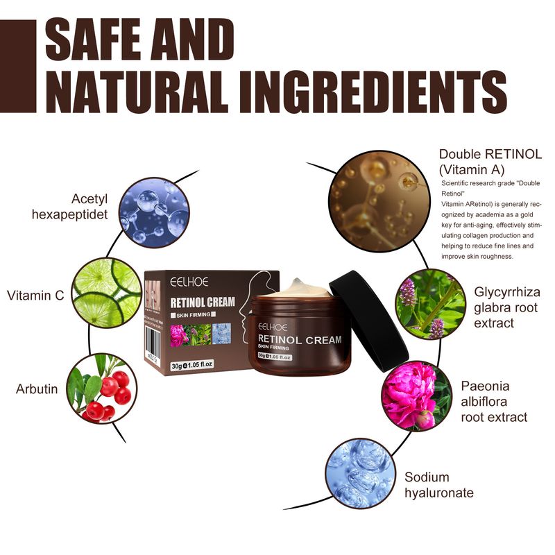 EELHOE Retinol Cildi Aydınlatır, Nemlendirir ve Su Tutar Yüz Kremi_voghion.com