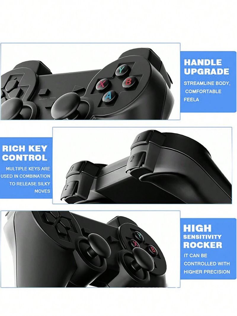 hoogwaardige 4k Ultra High Definition Stick 2.4g draadloze 64GB 20000 controller mini-gameconsole_voghion.com