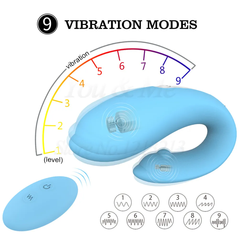 Drahtlose Share Vibe Fernbedienung G-Punkt Delphin Vibrator Klitoris Stimulator Doppeldildo Vibratoren für Frauen_voghion.com
