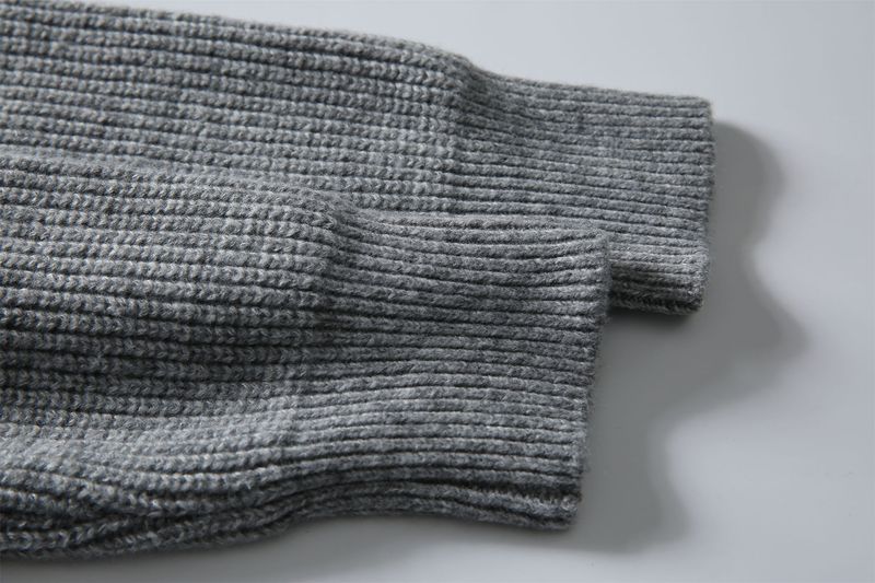 Maglione con collo alto e mezza zip 2025 per uomo, stile casual, base pullover, maglieria autunnale e invernale_voghion.com