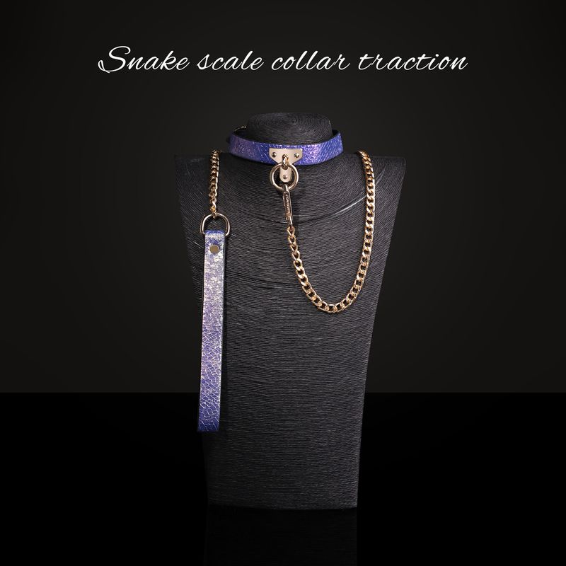 Interesting Sm Traction Collar Bondage Neck Collar Alternative Adult Products High-end Props Role-playing_voghion.com