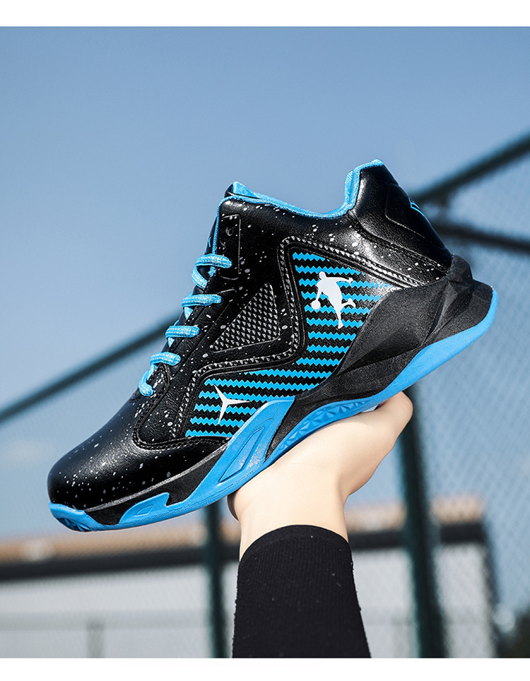 Men's plus size venom basketball sneakers, combat boots, high-top shoes, sports casual shoes for boys and young people_voghion.com