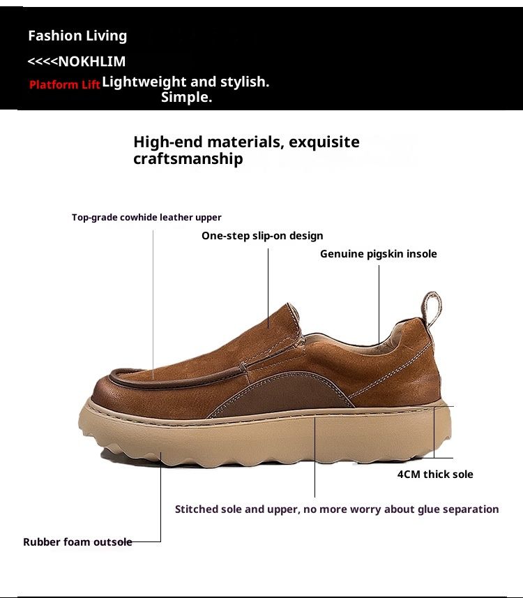 WalkPrime 2025 Stazione Europea Guangzhou Originale Nuovo Strato Superiore di Vendita Caldo Pelle Bovina Tendenza Moda Uomo Versatile Ultra-Leggero_voghion.com