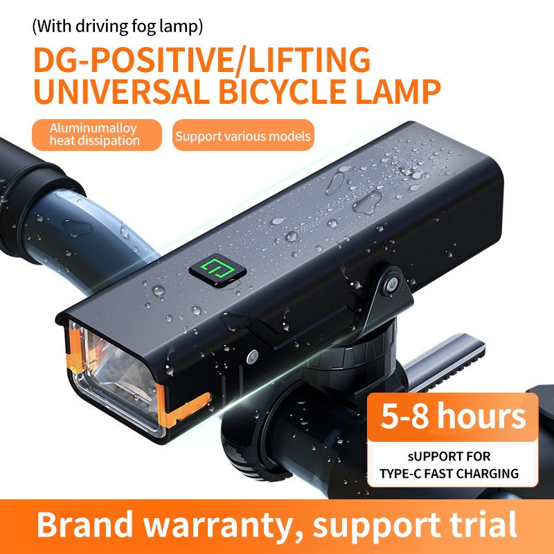 New XPG LED night riding for foggy travel USB charging outdoor cycling light headlight_voghion.com