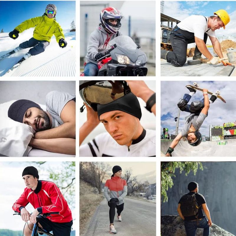 Unisex Running Outdoor Mountaineering Breathable Forehead Guard Headgear Cotton Helmet Lining Hat_voghion.com