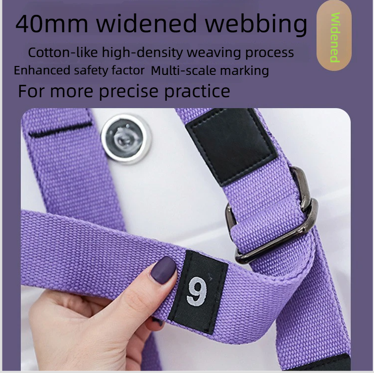 Aerial Hanging One-Word Horse Open Crotch Leg Press Stretching Auxiliary Hammock Bending Back Handstand Rope Yoga Lower_voghion.com