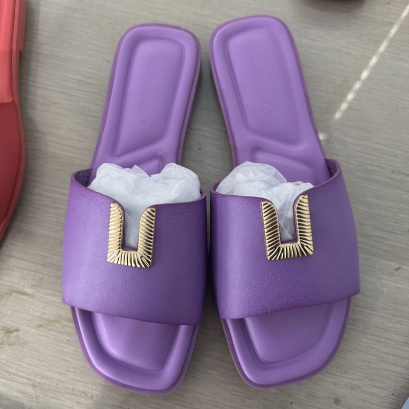 Einzelnes neues Produkt mit flachem Boden, Kuhsehnensohle, modische Damenhausschuhe_voghion.com