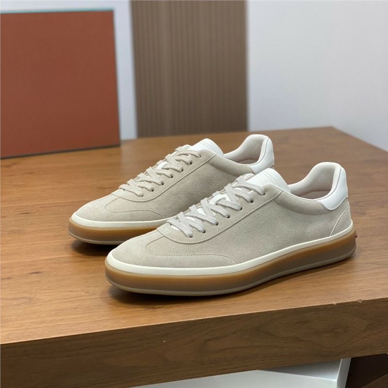 Zapatos casuales de ante para hombre, de cuero genuino, con cordones, de negocios, de lujo, de moda 2025_voghion.com
