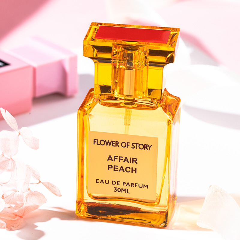 Perfume Flower Story para mujer, transmisión en vivo, fragancia ligera y duradera, fresco, para estudiantes, caja de regalo asequible._voghion.com