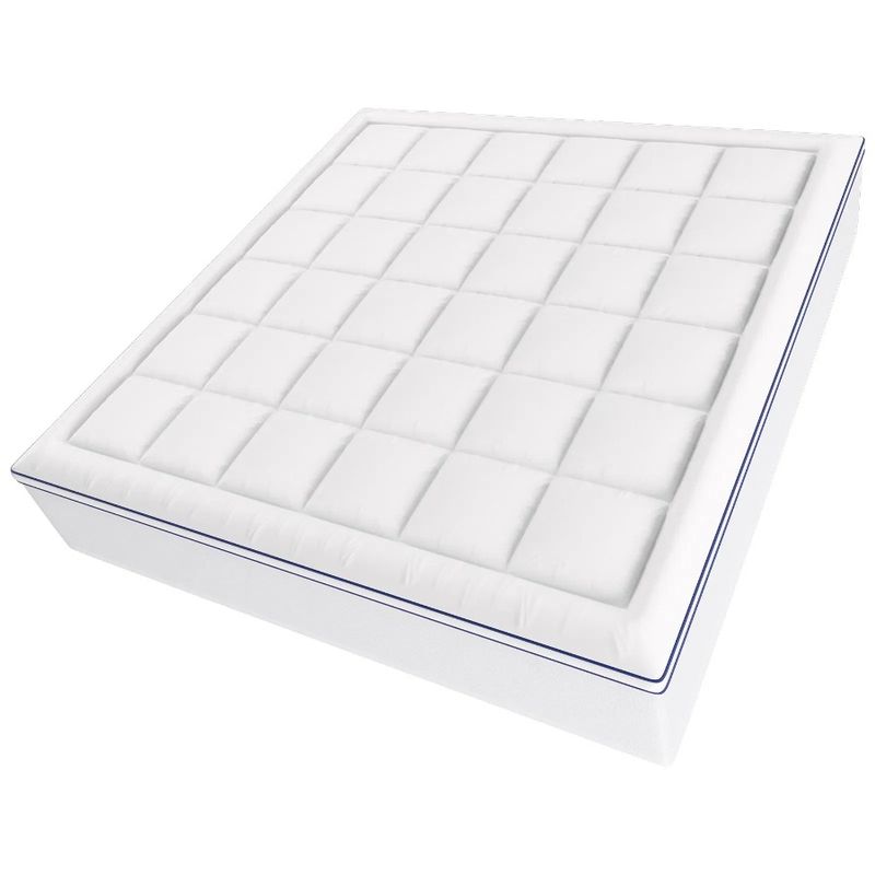 Fiber Fill Premium Memory Topper King Thickness 4 In Foam Size Mattress_voghion.com