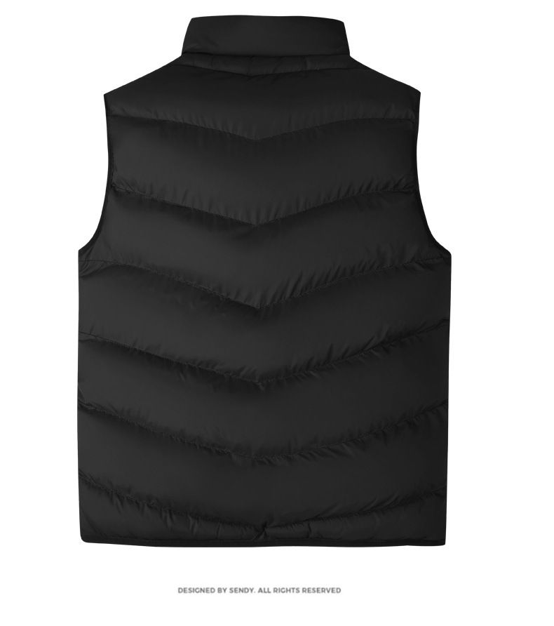 Colete acolchoado masculino – Essencial para o inverno com corte slim (preto, amarelo, vermelho, cinza, azul)_voghion.com