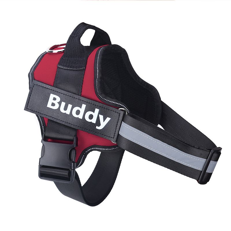 Explosion-Proof Pet Harness Large Dog Leash Vest-Style Reflective Chest Strap_voghion.com