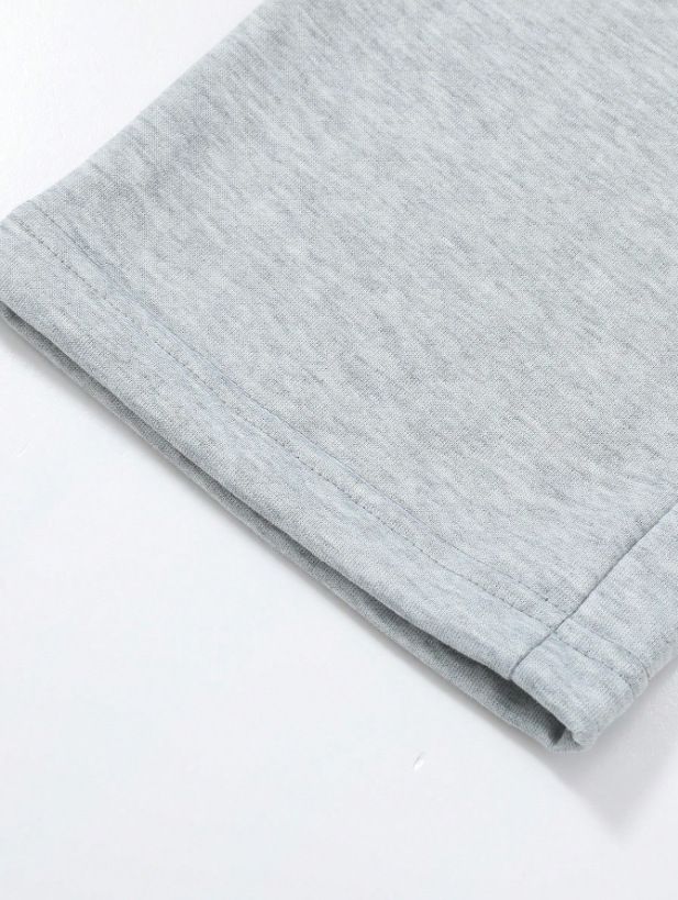 Herenkleding Wijde pijpen Broeken Joggingbroeken Losse sport Effen kleur Veelzijdige casual Joggingbroeken_voghion.com