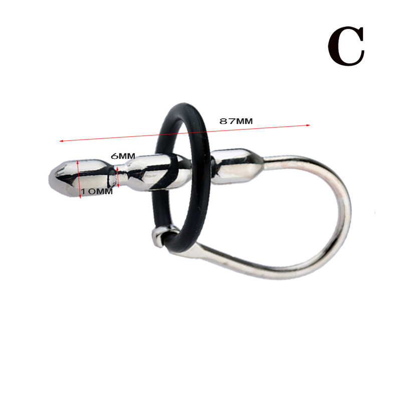 Húgycső katéter hangok tágítók katéter rozsdamentes acél dugó férfi szexuális játékok hangzó rúd férfi tisztasági Cu_voghion.com