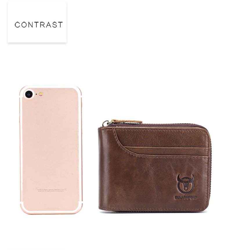 Bullcaptain rfid nova carteira masculina leathe moeda puse designe banda carteira embreagem leathe carteira masculina cad_voghion.com