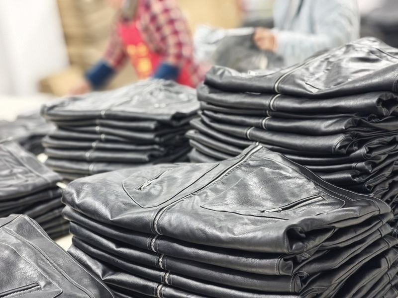 Women's Clothing Retro PU Leather Short Motorcycle Jacket For Women Autumn And Winter New Loose Leather Lapel Jacket_voghion.com