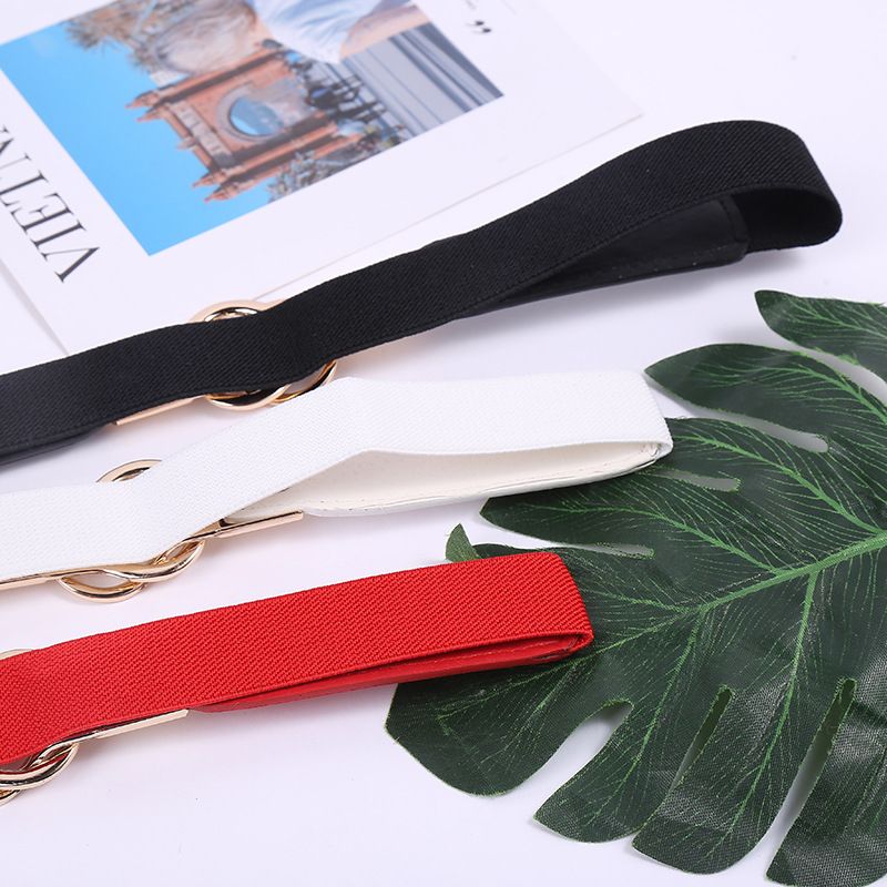 Cintura sottile con fibbia in metallo decorativa per abito da donna, alla moda, alla moda, da donna_voghion.com