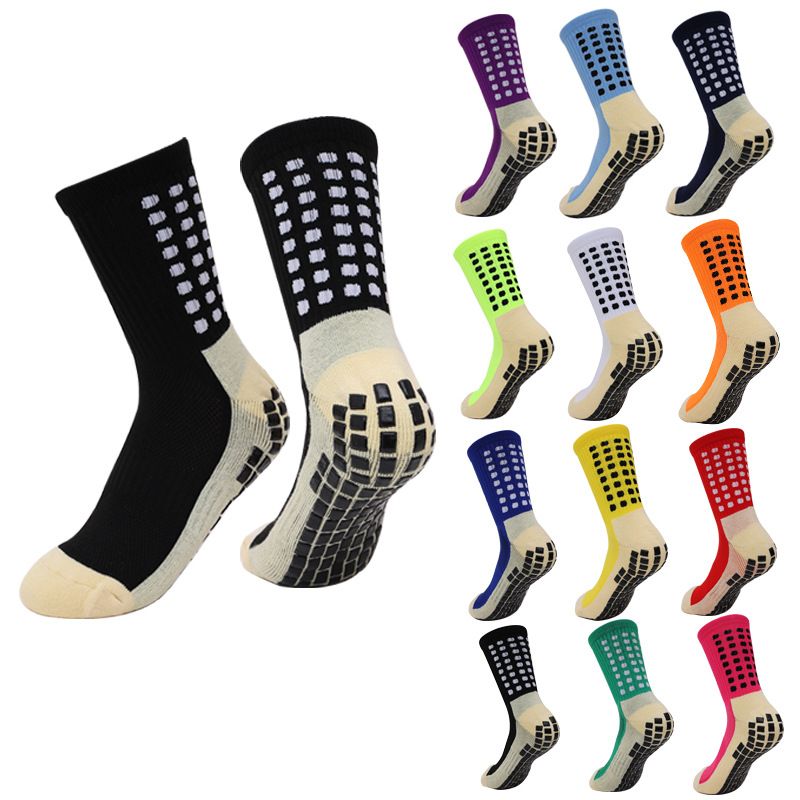 dispensing non-slip football socks Soccer Grip Socks mid-barrel god socks dispensing non-slip wear-resistant sports socks_voghion.com