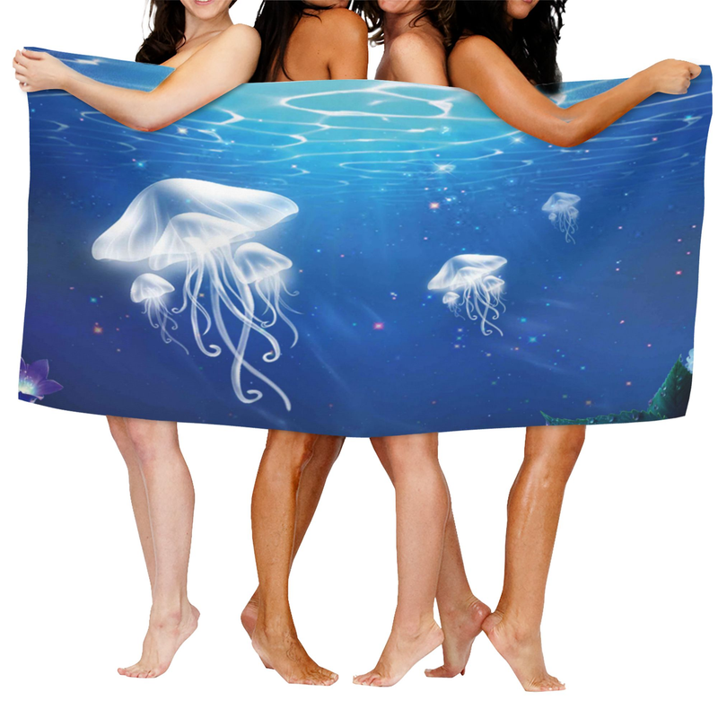 Quick drying bath towel, ultra-light, thin, absorbent large towel, sports, fitness, portable, tourist beach bath towel_voghion.com