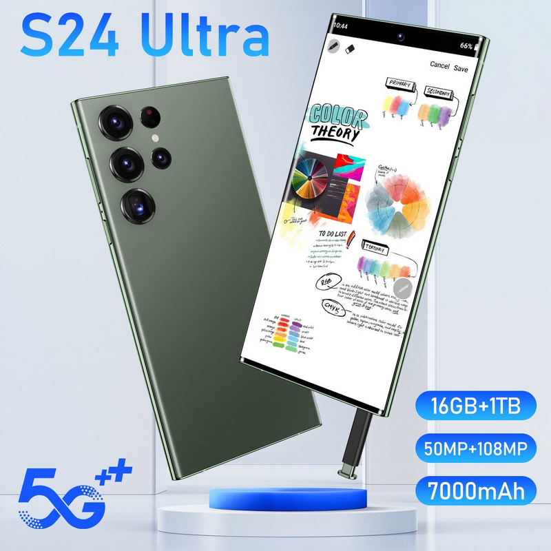 Neues Smartphone S24 Ultragroßes Display 16+1T Smartphone_voghion.com